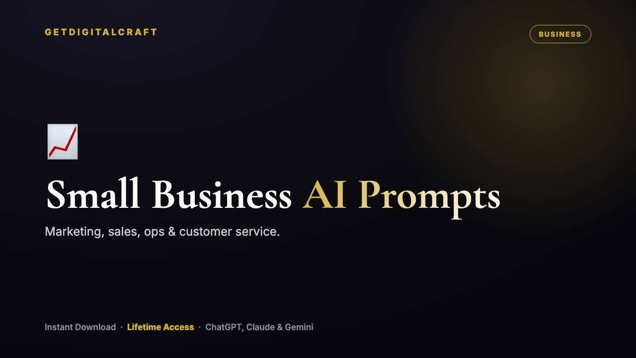 AI Prompts for Small Business