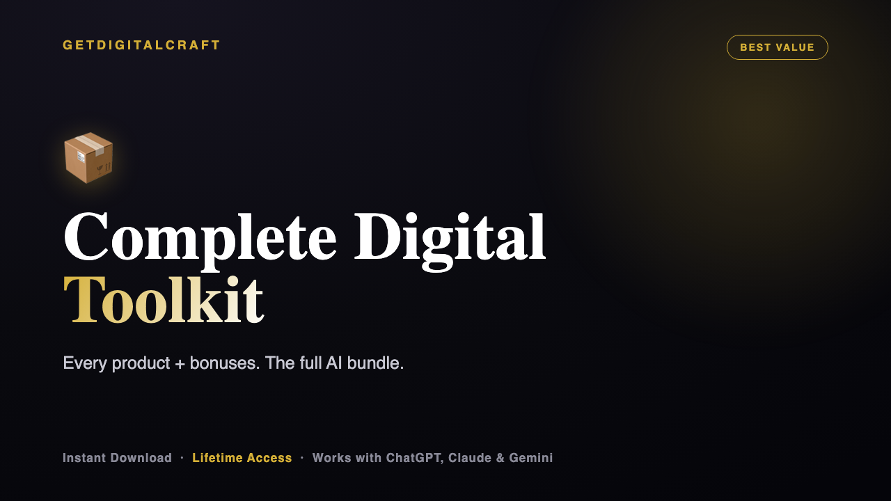 Complete Digital Toolkit
